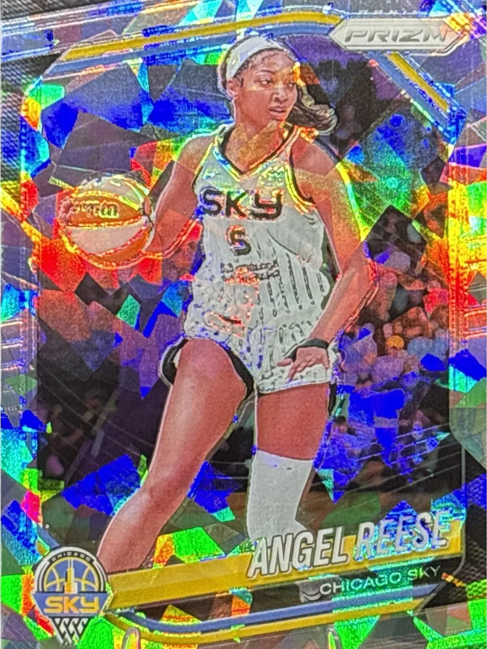 Panini Prizm Angel Reese Basketball Card - Holo Prizm